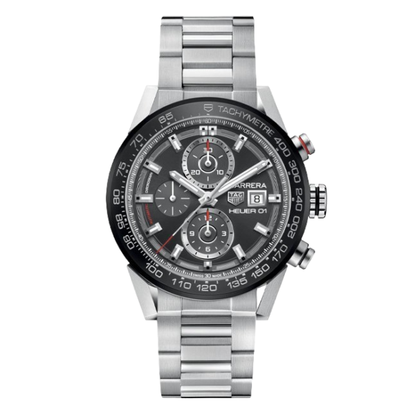 Фото 1 - TAG Heuer Carrera 43mm CAR201W.BA0714