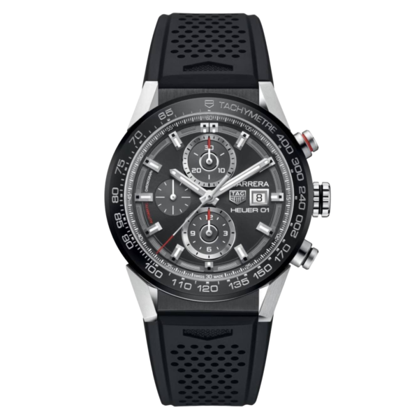 Фото 1 - TAG Heuer Carrera 43mm CAR201W.FT6095