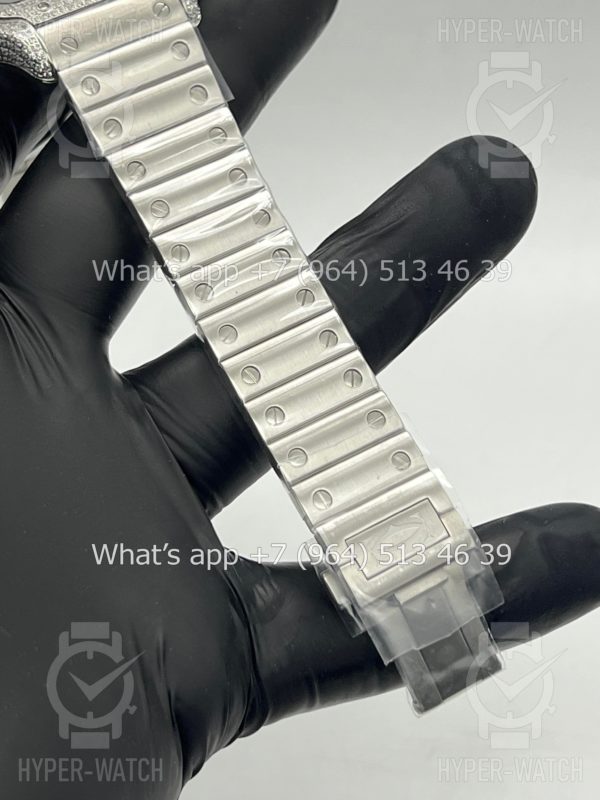 Фото 13 - Cartier Santos de Cartier Skeleton 40mm Diamond