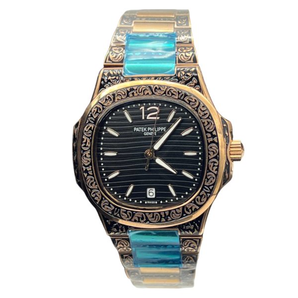 Товар Patek Philippe Nautilus 40mm Engraved Art 6760 Фото 1 - Patek Philippe Nautilus 40mm Engraved Art 6760