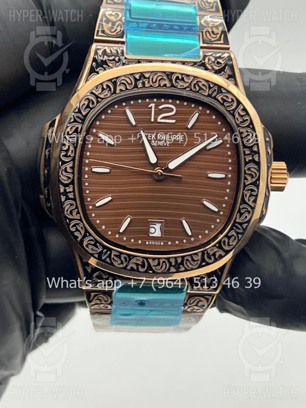 Товар Patek Philippe Nautilus 40mm Engraved Art 6761 Фото 2 - Patek Philippe Nautilus 40mm Engraved Art 6761