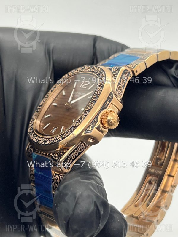 Товар Patek Philippe Nautilus 40mm Engraved Art 6761 Фото 8 - Patek Philippe Nautilus 40mm Engraved Art 6761