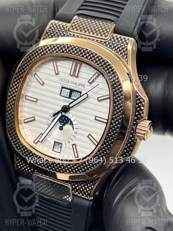 Фото 3 - Patek Philippe Nautilus 40mm Engraved Art 6754
