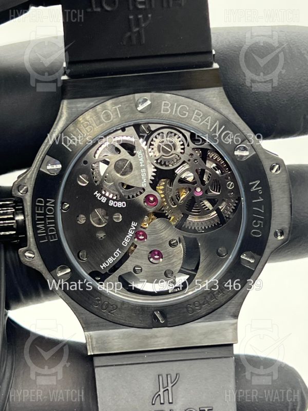 Товар Hublot Big Bang Tourbillion Skeleton Black 44mm Фото 17 - Hublot Big Bang Tourbillion Skeleton Black 44mm