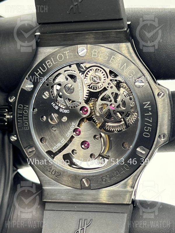 Товар Hublot Big Bang Tourbillion Skeleton Black 44mm Фото 18 - Hublot Big Bang Tourbillion Skeleton Black 44mm