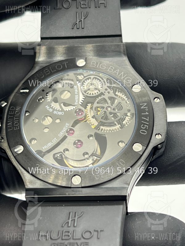 Товар Hublot Big Bang Tourbillion Skeleton Black 44mm Фото 19 - Hublot Big Bang Tourbillion Skeleton Black 44mm