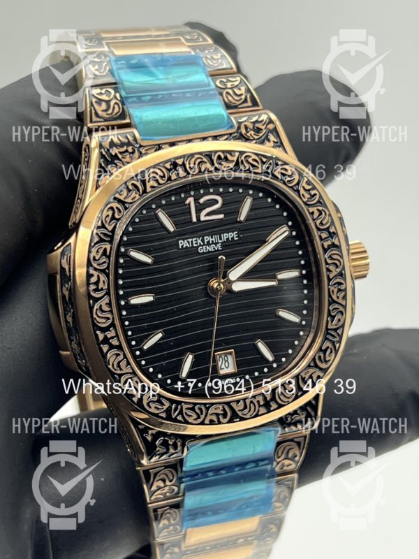 Товар Patek Philippe Nautilus 40mm Engraved Art 6760 Фото 6 - Patek Philippe Nautilus 40mm Engraved Art 6760