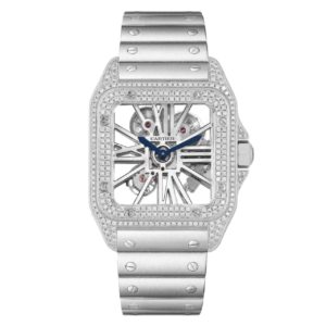 Фото 58 - Cartier Santos de Cartier Skeleton 40mm Diamond