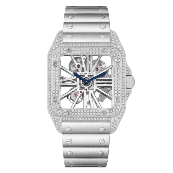 Фото 1 - Cartier Santos de Cartier Skeleton 40mm Diamond