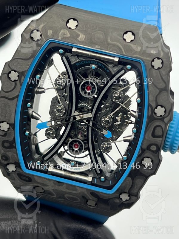 Товар Richard Mille RM 53-01 Tourbillon Pablo Mac Donough Blue Фото 6 - Richard Mille RM 53-01 Tourbillon Pablo Mac Donough Blue
