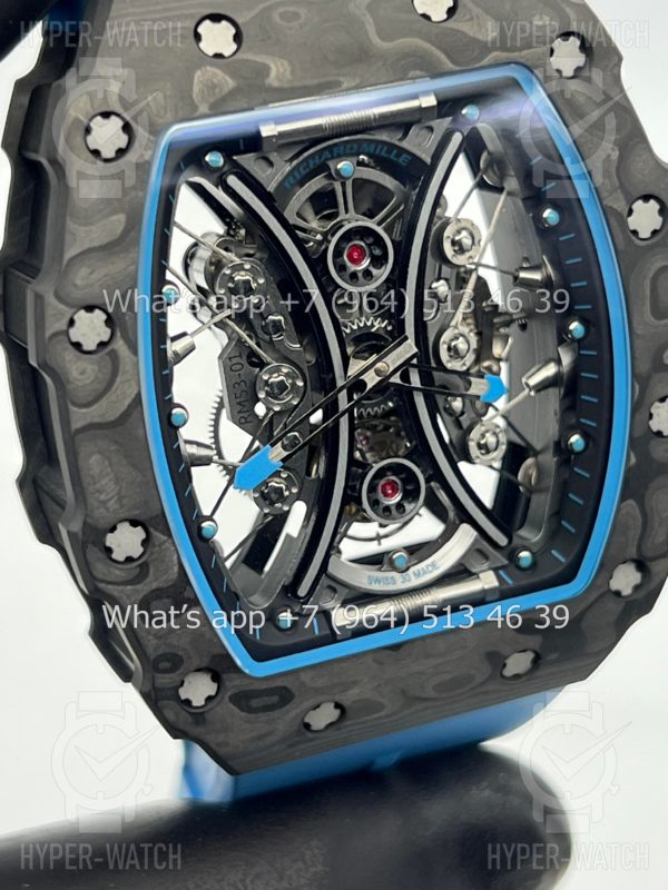 Товар Richard Mille RM 53-01 Tourbillon Pablo Mac Donough Blue Фото 8 - Richard Mille RM 53-01 Tourbillon Pablo Mac Donough Blue