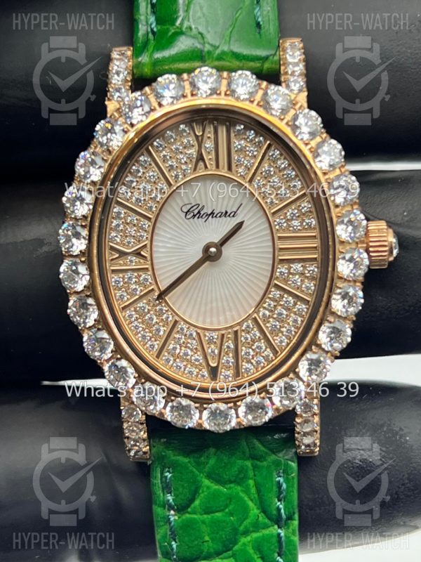 Товар Chopard L'Heure du Diamant Oval 33mm Art 6950 Фото 2 - Chopard L'Heure du Diamant Oval 33mm Art 6950