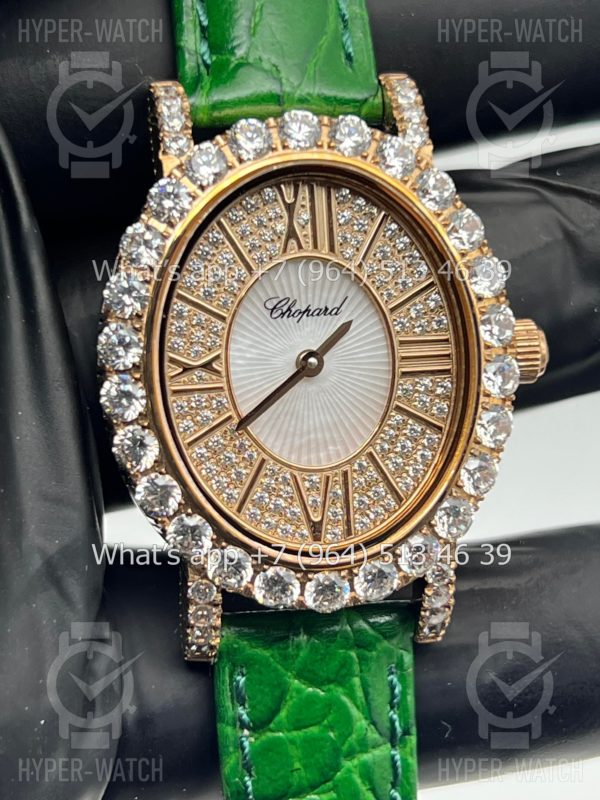 Товар Chopard L'Heure du Diamant Oval 33mm Art 6950 Фото 5 - Chopard L'Heure du Diamant Oval 33mm Art 6950