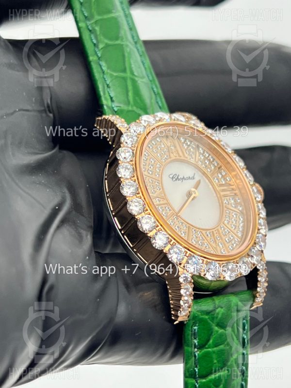 Товар Chopard L'Heure du Diamant Oval 33mm Art 6950 Фото 8 - Chopard L'Heure du Diamant Oval 33mm Art 6950