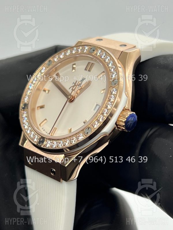 Товар Hublot Classic Fusion 33mm 581.OE.2080.LR.1204 Diamond Фото 5 - Hublot Classic Fusion 33mm 581.OE.2080.LR.1204 Diamond