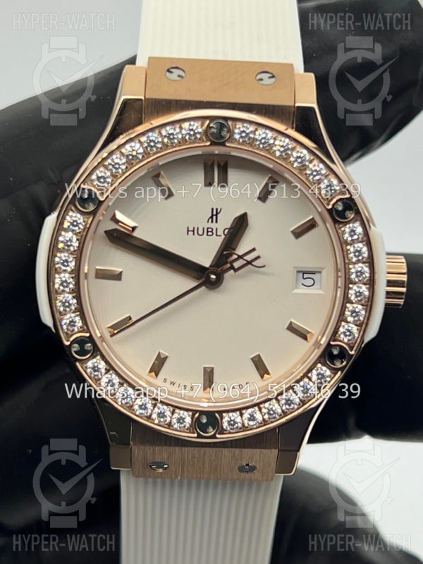 Товар Hublot Classic Fusion 33mm 581.OE.2080.LR.1204 Diamond Фото 8 - Hublot Classic Fusion 33mm 581.OE.2080.LR.1204 Diamond