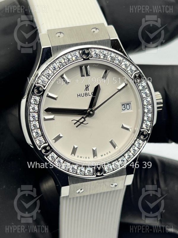 Товар Hublot Classic Fusion 33mm 581.NE.2010.LR.1204 Diamond Фото 3 - Hublot Classic Fusion 33mm 581.NE.2010.LR.1204 Diamond