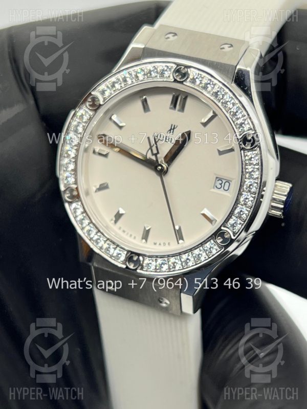 Товар Hublot Classic Fusion 33mm 581.NE.2010.LR.1204 Diamond Фото 10 - Hublot Classic Fusion 33mm 581.NE.2010.LR.1204 Diamond