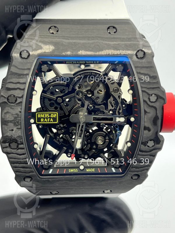 Товар Richard Mille RM 035-02 Rafa Carbon Black White Art 6991 Фото 2 - Richard Mille RM 035-02 Rafa Carbon Black White Art 6991