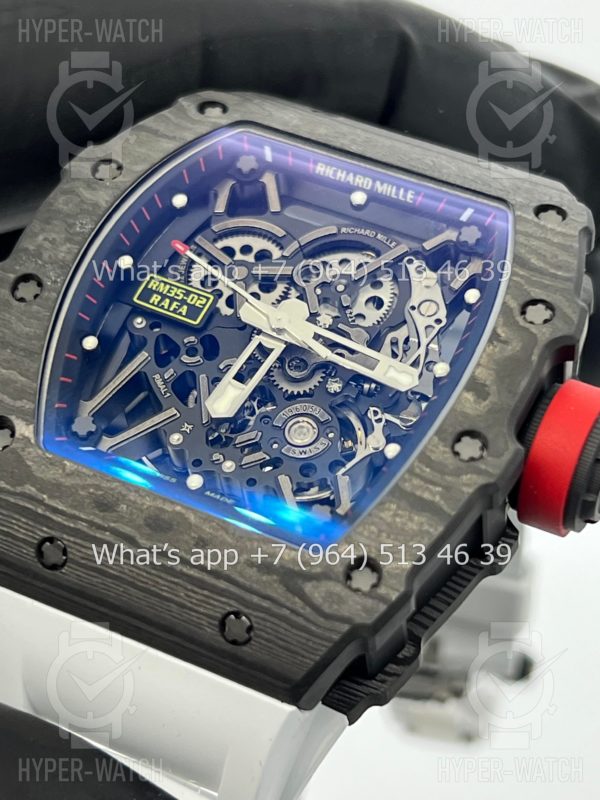 Товар Richard Mille RM 035-02 Rafa Carbon Black White Art 6991 Фото 11 - Richard Mille RM 035-02 Rafa Carbon Black White Art 6991