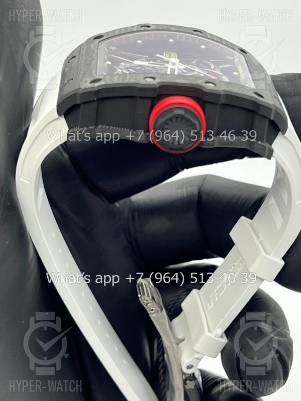 Товар Richard Mille RM 035-02 Rafa Carbon Black White Art 6991 Фото 18 - Richard Mille RM 035-02 Rafa Carbon Black White Art 6991