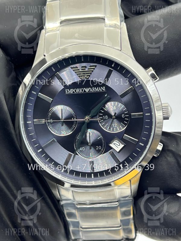 Товар Emporio Armani Renato Chronograph 43mm AR2448 Art 7027 Фото 2 - Emporio Armani Renato Chronograph 43mm AR2448 Art 7027