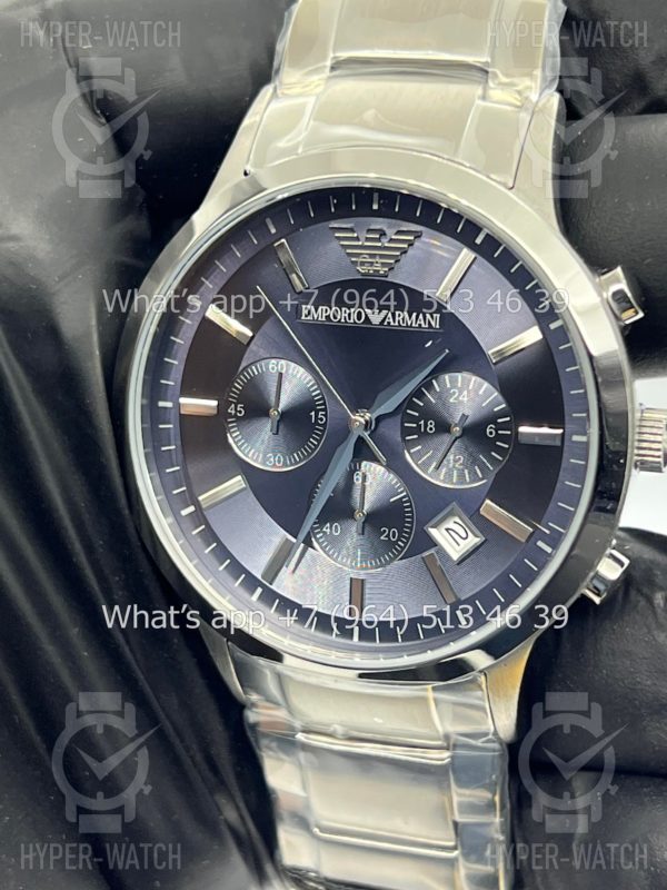 Товар Emporio Armani Renato Chronograph 43mm AR2448 Art 7027 Фото 3 - Emporio Armani Renato Chronograph 43mm AR2448 Art 7027