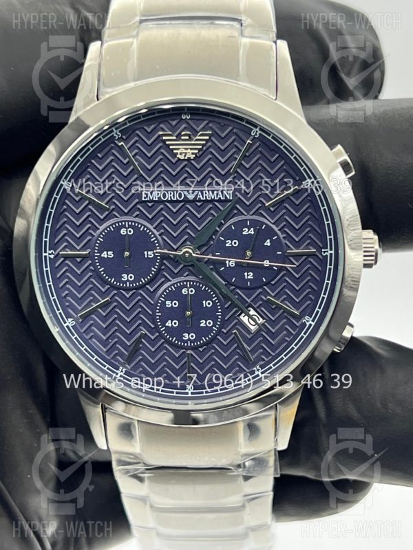 Товар Emporio Armani Renato Chronograph 43mm AR2486 Art 7029 Фото 2 - Emporio Armani Renato Chronograph 43mm AR2486 Art 7029
