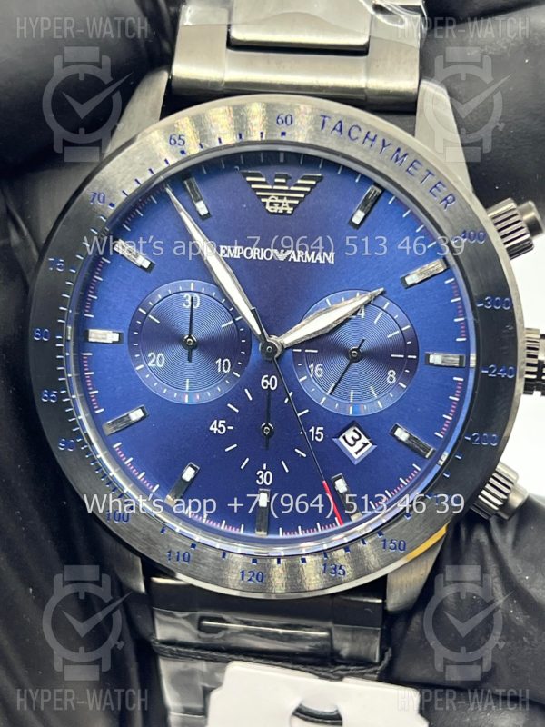 Товар Emporio Armani Mario Chronograph 43mm AR80045 Art 7047 Фото 2 - Emporio Armani Mario Chronograph 43mm AR80045 Art 7047