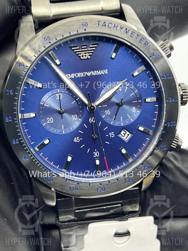 Товар Emporio Armani Mario Chronograph 43mm AR80045 Art 7047 Фото 4 - Emporio Armani Mario Chronograph 43mm AR80045 Art 7047