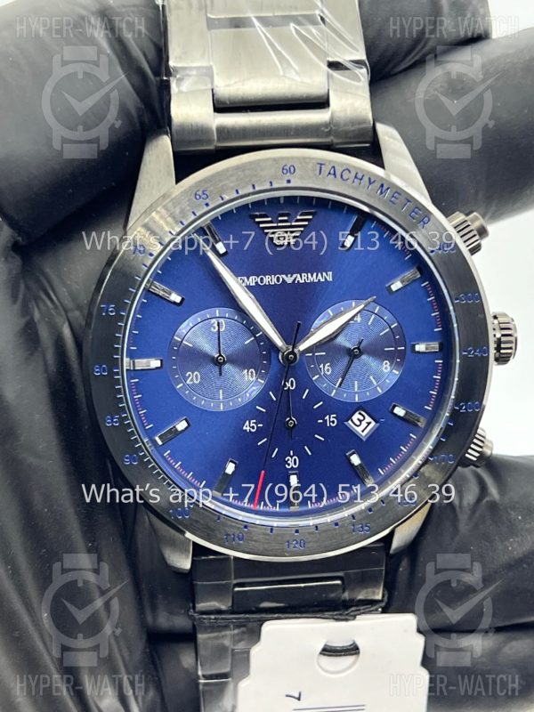 Товар Emporio Armani Mario Chronograph 43mm AR80045 Art 7047 Фото 9 - Emporio Armani Mario Chronograph 43mm AR80045 Art 7047