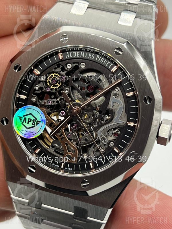 Товар Audemars Piguet Royal Oak Double Balance 41mm 15407ST.OO.1220ST.01 Skeleton Фото 3 - Audemars Piguet Royal Oak Double Balance 41mm 15407ST.OO.1220ST.01 Skeleton