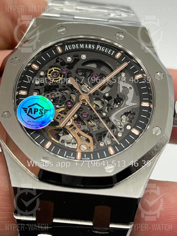 Товар Audemars Piguet Royal Oak Double Balance 41mm 15407ST.OO.1220ST.01 Skeleton Фото 4 - Audemars Piguet Royal Oak Double Balance 41mm 15407ST.OO.1220ST.01 Skeleton
