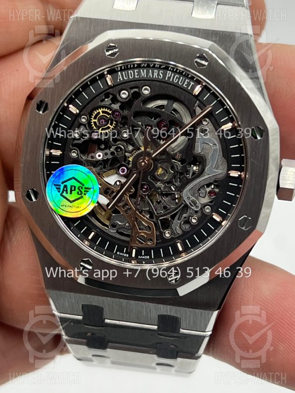 Товар Audemars Piguet Royal Oak Double Balance 41mm 15407ST.OO.1220ST.01 Skeleton Фото 9 - Audemars Piguet Royal Oak Double Balance 41mm 15407ST.OO.1220ST.01 Skeleton