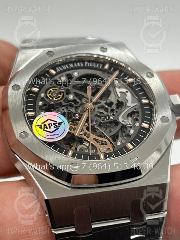Товар Audemars Piguet Royal Oak Double Balance 41mm 15407ST.OO.1220ST.01 Skeleton Фото 11 - Audemars Piguet Royal Oak Double Balance 41mm 15407ST.OO.1220ST.01 Skeleton