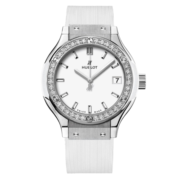 Товар Hublot Classic Fusion 33mm 581.NE.2010.LR.1204 Diamond Фото 1 - Hublot Classic Fusion 33mm 581.NE.2010.LR.1204 Diamond