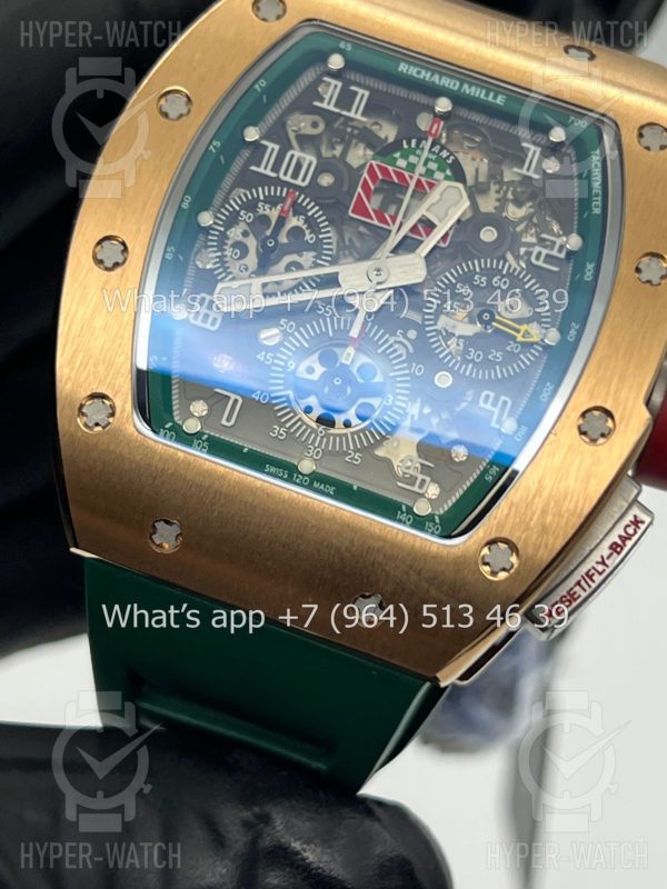 Товар Richard Mille RM 011-FM Green Chronograph Фото 7 - Richard Mille RM 011-FM Green Chronograph