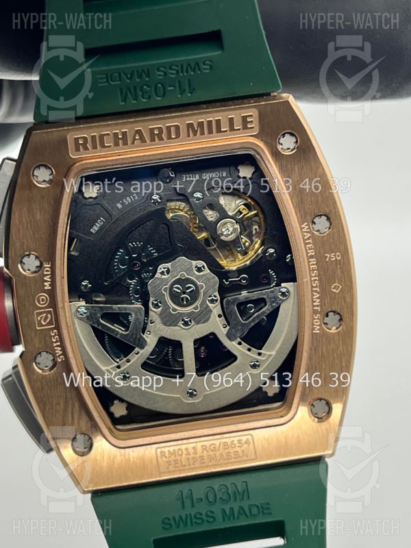 Товар Richard Mille RM 011-FM Green Chronograph Фото 19 - Richard Mille RM 011-FM Green Chronograph