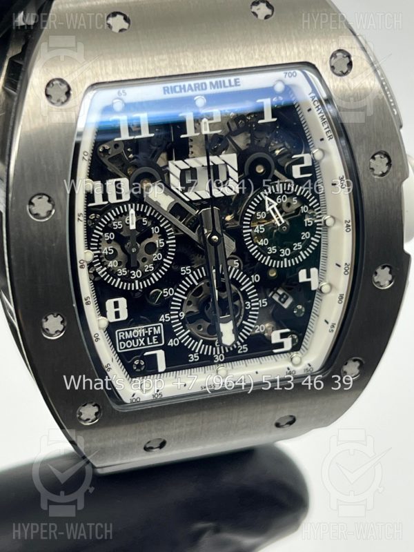 Фото 4 - Richard Mille RM 011-FM Steel White Chronograph