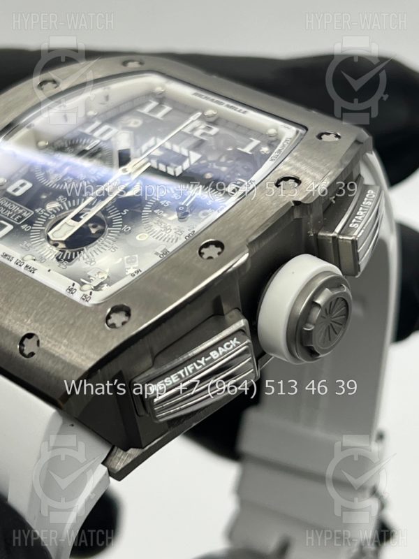 Фото 7 - Richard Mille RM 011-FM Steel White Chronograph