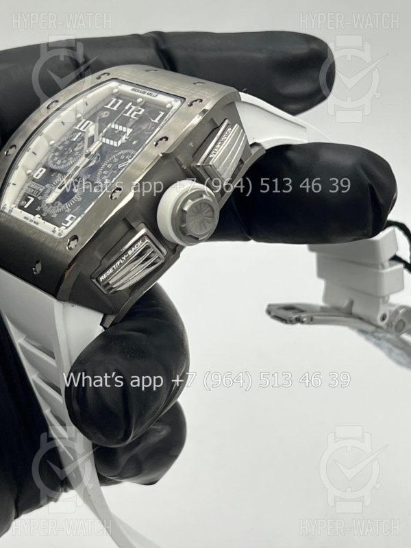 Фото 13 - Richard Mille RM 011-FM Steel White Chronograph