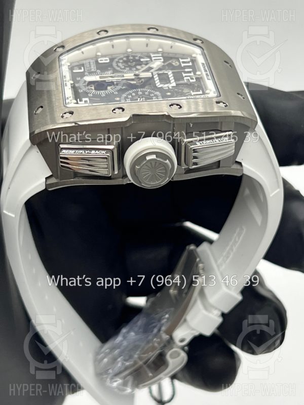 Фото 18 - Richard Mille RM 011-FM Steel White Chronograph
