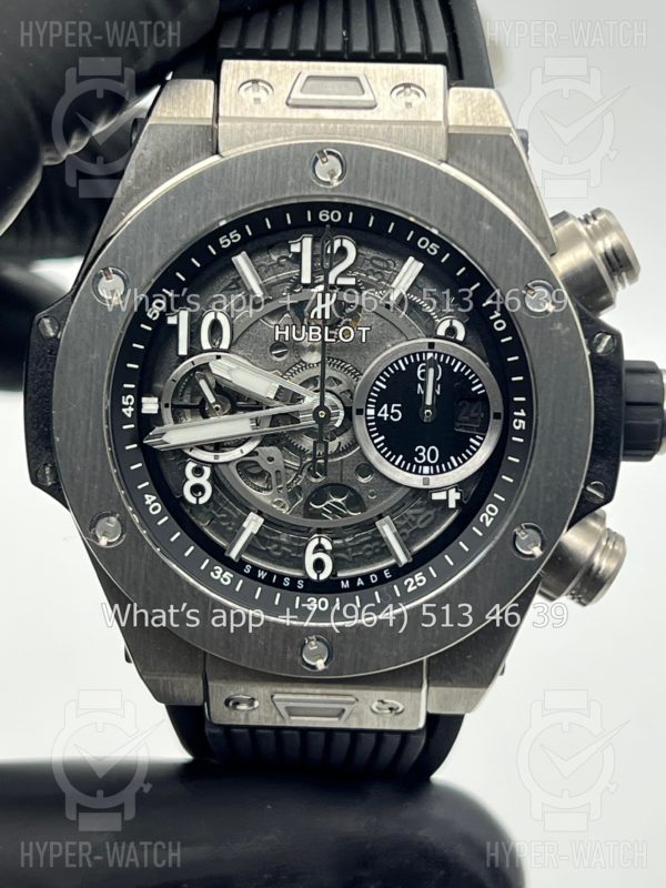 Товар Hublot Big Bang Unico 42mm 421.NX.1170.RX Steel Black Фото 2 - Hublot Big Bang Unico 42mm 421.NX.1170.RX Steel Black