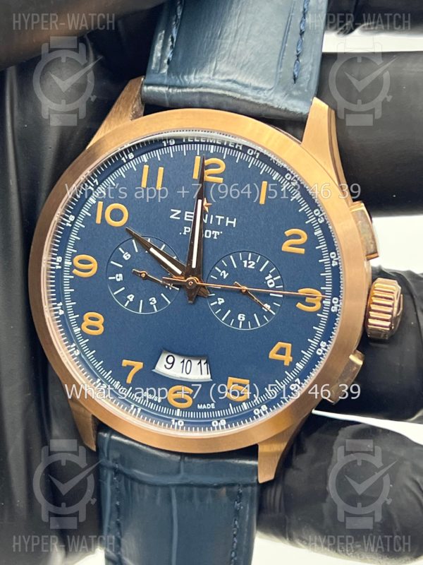 Товар Zenith Pilot Captain Chronograph 43mm Art 7333 Фото 2 - Zenith Pilot Captain Chronograph 43mm Art 7333