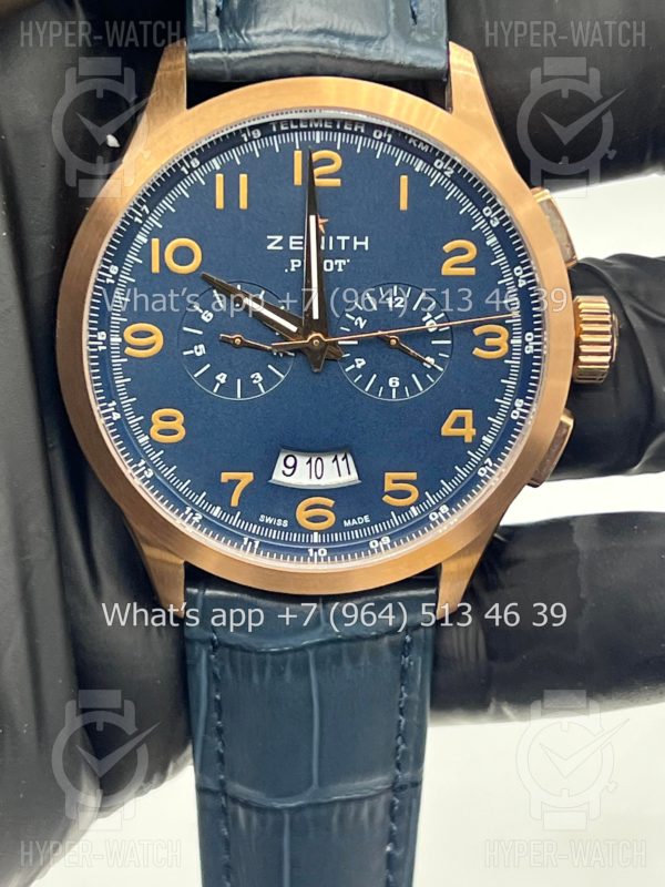 Товар Zenith Pilot Captain Chronograph 43mm Art 7333 Фото 3 - Zenith Pilot Captain Chronograph 43mm Art 7333