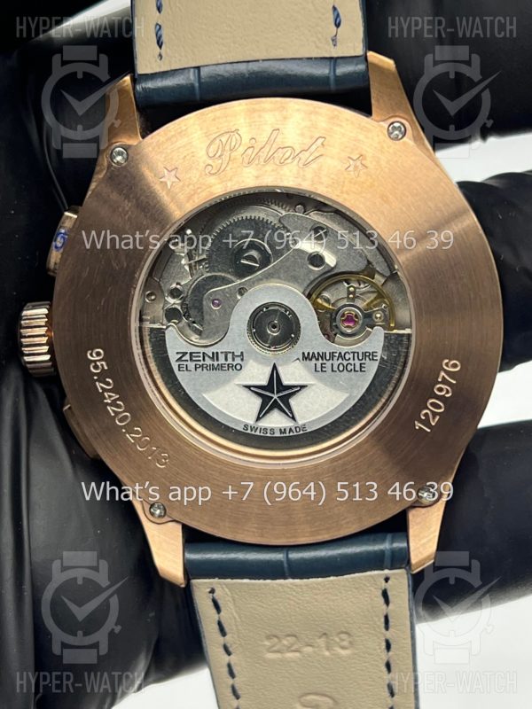 Товар Zenith Pilot Captain Chronograph 43mm Art 7333 Фото 14 - Zenith Pilot Captain Chronograph 43mm Art 7333