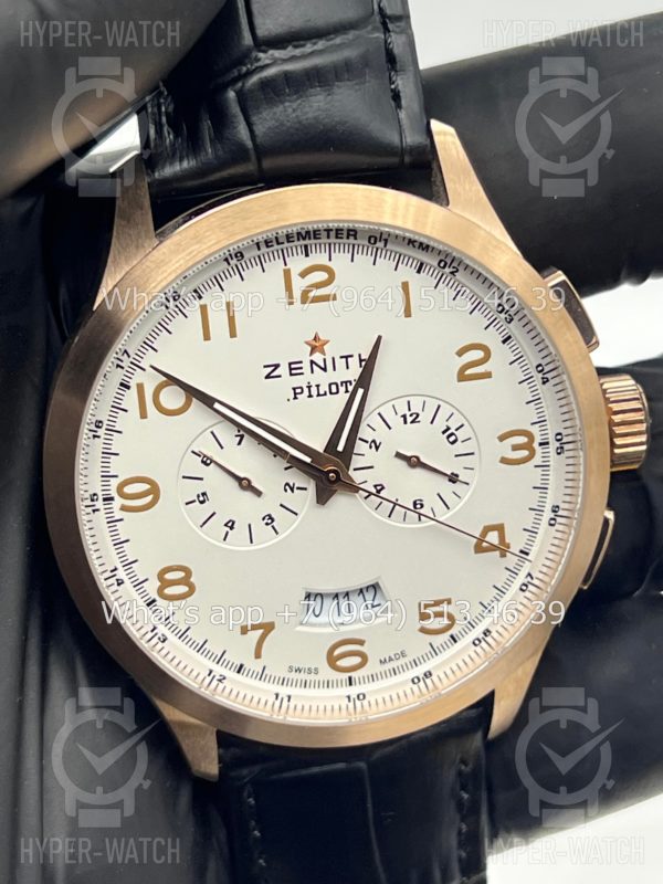 Товар Zenith Pilot Captain Chronograph 43mm Art 7334 Фото 4 - Zenith Pilot Captain Chronograph 43mm Art 7334