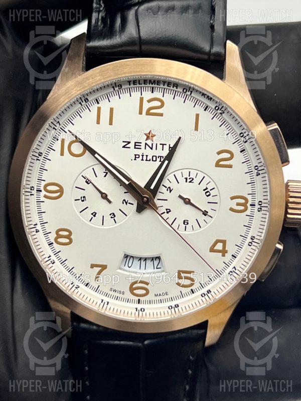 Товар Zenith Pilot Captain Chronograph 43mm Art 7334 Фото 6 - Zenith Pilot Captain Chronograph 43mm Art 7334