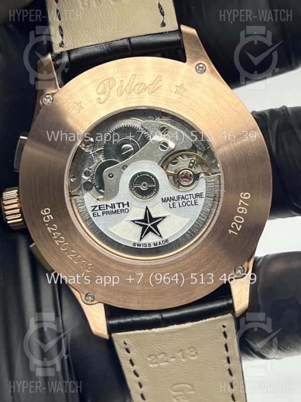 Товар Zenith Pilot Captain Chronograph 43mm Art 7334 Фото 14 - Zenith Pilot Captain Chronograph 43mm Art 7334