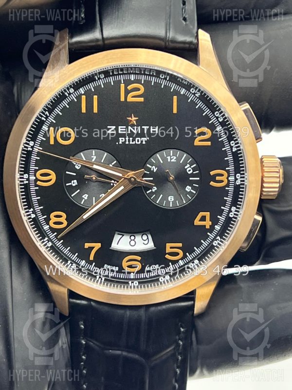 Товар Zenith Pilot Captain Chronograph 43mm Art 7335 Фото 2 - Zenith Pilot Captain Chronograph 43mm Art 7335